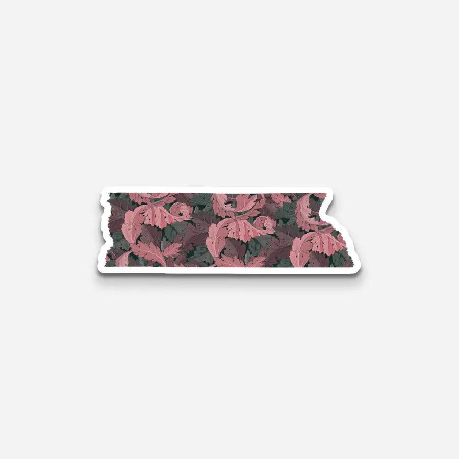 Acanthus pink Sticker - Sticker | My Turtle